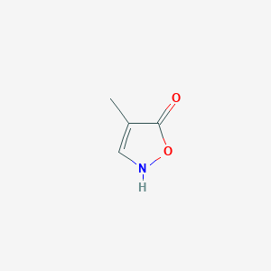 molecular formula C4H5NO2 B133189 4-Methyl-1,2-oxazol-5(2H)-one CAS No. 150991-99-4