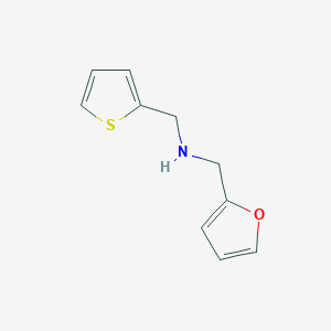 molecular formula C10H11NOS B1331952 N-(2-呋喃甲基)-N-(噻吩-2-基甲基)胺 CAS No. 90921-60-1