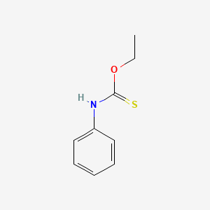 molecular formula C9H11NOS B1332043 O-Ethyl thiocarbanilate CAS No. 3111-89-5