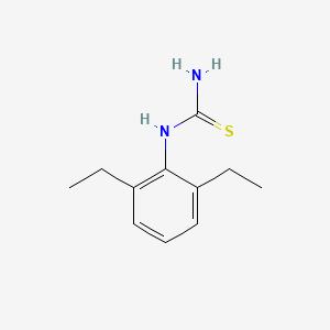 molecular formula C11H16N2S B1332057 2,6-Diethylphenylthiourea CAS No. 25343-30-0