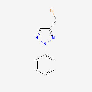 4-(bromomethyl)-2-phenyl-2H-1,2,3-triazole