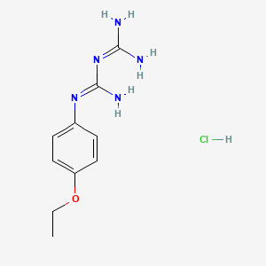 BIGUANIDE, 1-(p-ETHOXYPHENYL)-, HYDROCHLORIDE
