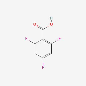 molecular formula C7H3F3O2 B1332066 2,4,6-Trifluorobenzoic acid CAS No. 28314-80-9