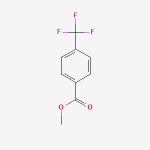 molecular formula C9H7F3O2 B1332070 Methyl 4-(trifluoromethyl)benzoate CAS No. 2967-66-0