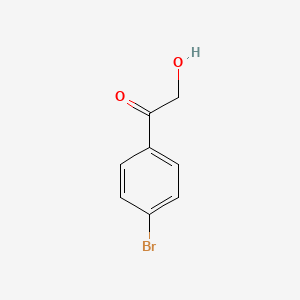 molecular formula C8H7BrO2 B1332072 1-(4-Bromophenyl)-2-hydroxyethan-1-one CAS No. 3343-45-1