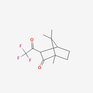 molecular formula C12H15F3O2 B1332083 (-)-3-(Trifluoroacetyl)camphor CAS No. 207742-84-5