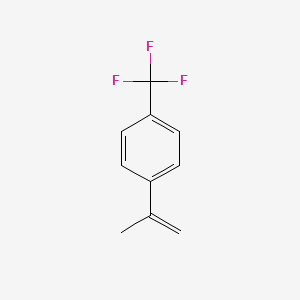 molecular formula C10H9F3 B1332088 1-Isopropenyl-4-(trifluoromethyl)benzene CAS No. 55186-75-9