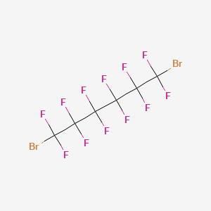 molecular formula C6Br2F12 B1332105 1,6-Dibromododecafluorohexane CAS No. 918-22-9