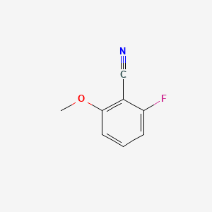 molecular formula C8H6FNO B1332107 2-Fluoro-6-methoxybenzonitrile CAS No. 94088-46-7