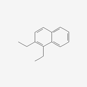 molecular formula C14H16 B1332109 1,2-Diethylnaphthalene CAS No. 19182-11-7