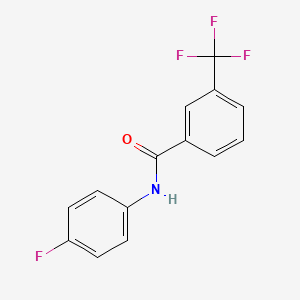 N-(4-fluorophenyl)-3-(trifluoromethyl)benzamide