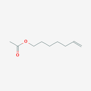 molecular formula C9H16O2 B1332133 6-Heptenyl acetate CAS No. 5048-30-6