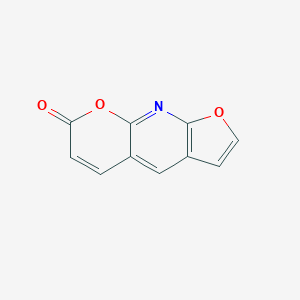 molecular formula C10H5NO3 B133214 8-Azapsoralen CAS No. 140366-15-0