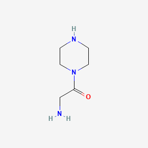 Piperazine, 1-(aminoacetyl)-