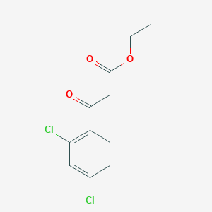 molecular formula C11H10Cl2O3 B1332148 Ethyl 3-(2,4-dichlorophenyl)-3-oxopropanoate CAS No. 60868-41-9