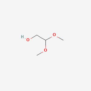 molecular formula C4H10O3 B1332150 2,2-二甲氧基乙醇 CAS No. 30934-97-5