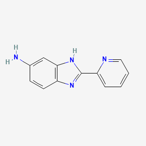 2-(pyridin-2-yl)-1H-1,3-benzodiazol-5-amine