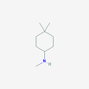 molecular formula C9H19N B1332185 N,4,4-trimethylcyclohexan-1-amine CAS No. 45815-91-6