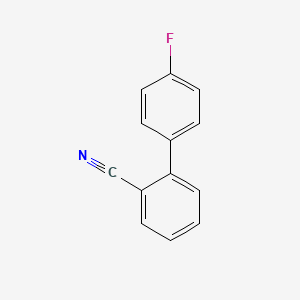 molecular formula C13H8FN B1332204 2-(4-Fluorophenyl)benzonitrile CAS No. 89346-55-4
