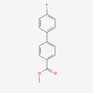 molecular formula C14H11FO2 B1332207 Methyl 4'-fluoro-1,1'-biphenyl-4-carboxylate CAS No. 80254-87-1