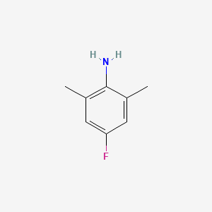 molecular formula C8H10FN B1332210 4-Fluoro-2,6-dimethylaniline CAS No. 392-70-1