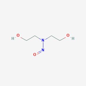 molecular formula C4H10N2O3 B133224 N-Nitrosodiethanolamine CAS No. 1116-54-7