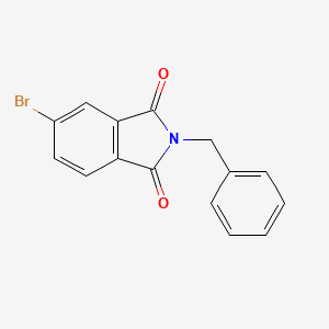 molecular formula C15H10BrNO2 B1332311 2-Benzyl-5-bromoisoindoline-1,3-dione CAS No. 82104-06-1