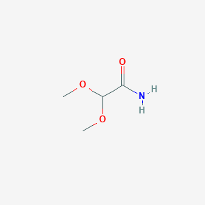 molecular formula C4H9NO3 B1332319 2,2-Dimethoxyacetamide CAS No. 83071-00-5