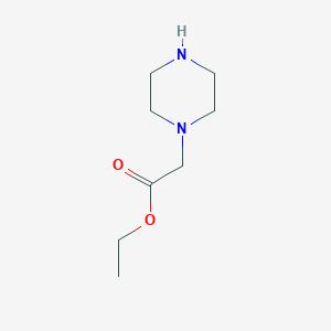 molecular formula C8H16N2O2 B133232 Ethyl 2-(piperazin-1-yl)acetate CAS No. 40004-08-8