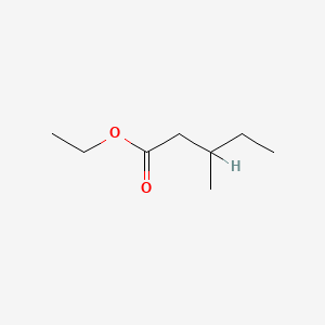 molecular formula C8H16O2 B1332351 Ethyl 3-methylpentanoate CAS No. 5870-68-8