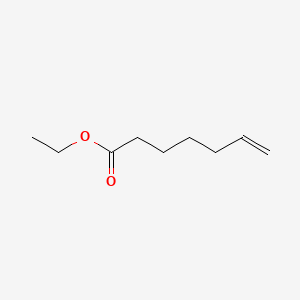 molecular formula C9H16O2 B1332352 Ethyl 6-heptenoate CAS No. 25118-23-4