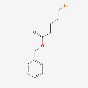 molecular formula C12H15BrO2 B1332363 Benzyl 5-bromopentanoate CAS No. 60343-28-4
