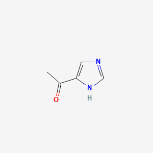 molecular formula C5H6N2O B1332379 4-Acetylimidazole CAS No. 61985-25-9