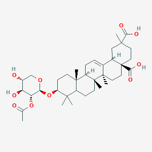 molecular formula C37H56O10 B133238 Yiyeliangwanoside IV CAS No. 141039-74-9
