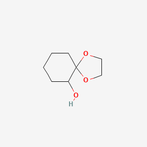 molecular formula C8H14O3 B1332390 1,4-二氧杂螺[4.5]癸烷-6-醇 CAS No. 78881-14-8