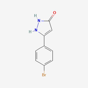 3-(4-Bromophenyl)-1H-pyrazol-5-ol