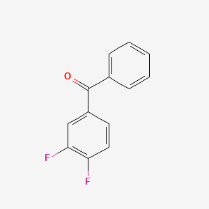molecular formula C13H8F2O B1332399 3,4-Difluorobenzophenone CAS No. 85118-07-6