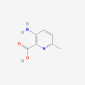 molecular formula C7H8N2O2 B1332402 3-Amino-6-methylpicolinic acid CAS No. 53636-71-8