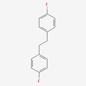 molecular formula C14H12F2 B1332406 1-Fluoro-4-[2-(4-fluorophenyl)ethyl]benzene CAS No. 458-76-4