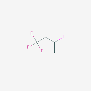 molecular formula C4H6F3I B1332408 1,1,1-Trifluoro-3-iodobutane CAS No. 540-87-4