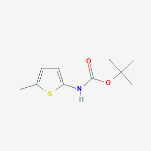 molecular formula C10H15NO2S B1332431 tert-butyl N-(5-methylthiophen-2-yl)carbamate CAS No. 62188-21-0