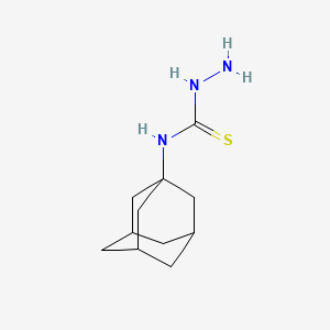 molecular formula C11H19N3S B1332479 4-(1-Adamantyl)-3-thiosemicarbazide CAS No. 52662-65-4