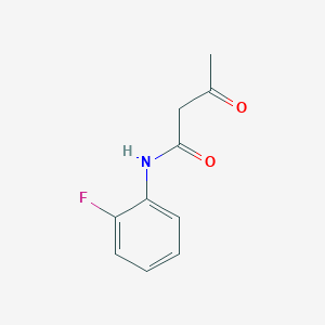 molecular formula C10H10FNO2 B1332481 n-(2-Fluorophenyl)-3-oxobutanamide CAS No. 5279-85-6