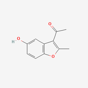 1-(5-Hydroxy-2-methyl-1-benzofuran-3-yl)ethanone