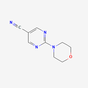 2-(4-Morpholinyl)-5-pyrimidinecarbonitrile