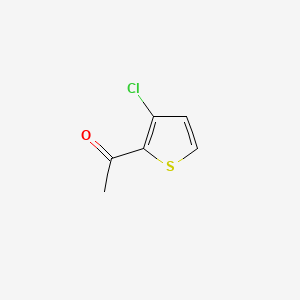 molecular formula C6H5ClOS B1332639 2-Acetyl-3-chlorothiophene CAS No. 89581-82-8