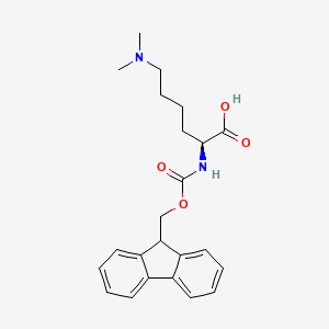 molecular formula C23H28N2O4 B13326880 Fmoc-Lys(Me2)-OH 