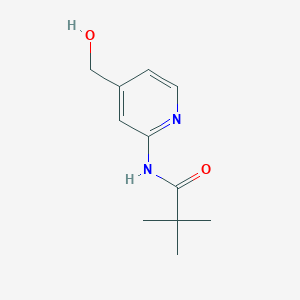 N-(4-Hydroxymethyl-pyridin-2-yl)-2,2-dimethyl-propionamide