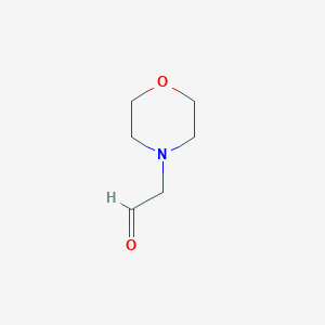 molecular formula C6H11NO2 B1332701 2-Morpholinoacetaldehyde CAS No. 21977-09-3