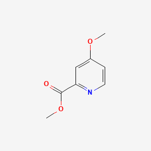 molecular formula C8H9NO3 B1332702 Methyl 4-methoxypyridine-2-carboxylate CAS No. 29681-43-4